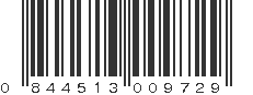 UPC 844513009729