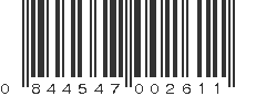 UPC 844547002611