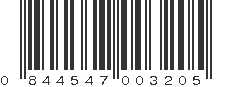 UPC 844547003205