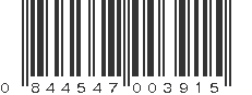 UPC 844547003915