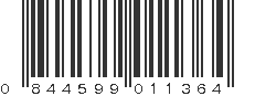 UPC 844599011364