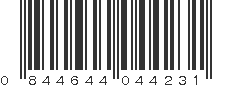 UPC 844644044231