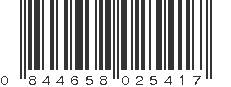 UPC 844658025417