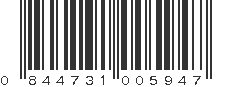 UPC 844731005947