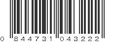 UPC 844731043222