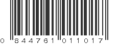 UPC 844761011017