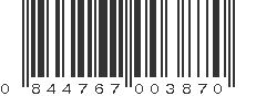 UPC 844767003870