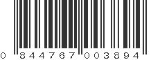 UPC 844767003894