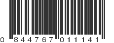 UPC 844767011141