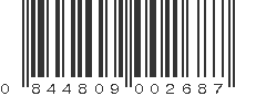 UPC 844809002687