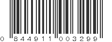 UPC 844911003299