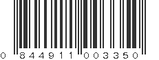 UPC 844911003350