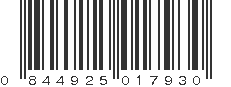 UPC 844925017930