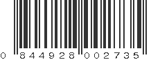 UPC 844928002735