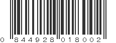 UPC 844928018002