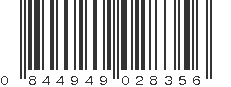 UPC 844949028356