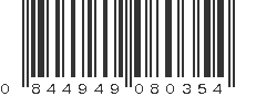 UPC 844949080354