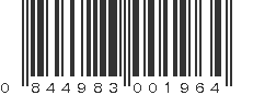 UPC 844983001964