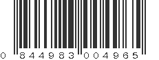 UPC 844983004965