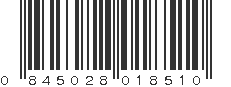 UPC 845028018510