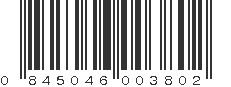 UPC 845046003802