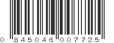 UPC 845046007725