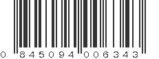 UPC 845094006343