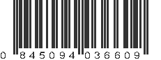 UPC 845094036609