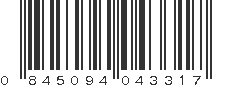 UPC 845094043317