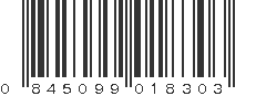 UPC 845099018303