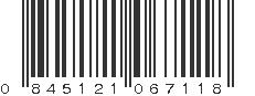 UPC 845121067118