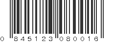 UPC 845123080016