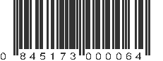 UPC 845173000064