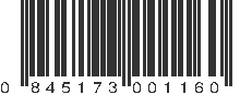 UPC 845173001160