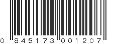 UPC 845173001207