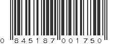 UPC 845187001750