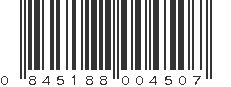 UPC 845188004507