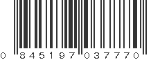 UPC 845197037770