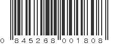 UPC 845268001808