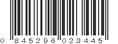 UPC 845296023445