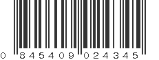 UPC 845409024345