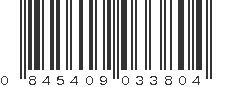 UPC 845409033804