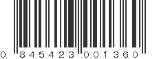 UPC 845423001360