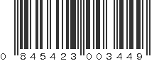 UPC 845423003449