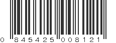 UPC 845425008121