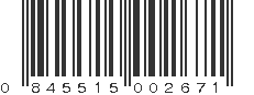 UPC 845515002671