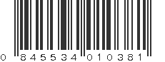 UPC 845534010381