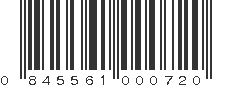 UPC 845561000720