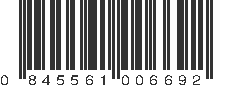 UPC 845561006692