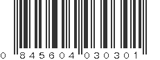 UPC 845604030301